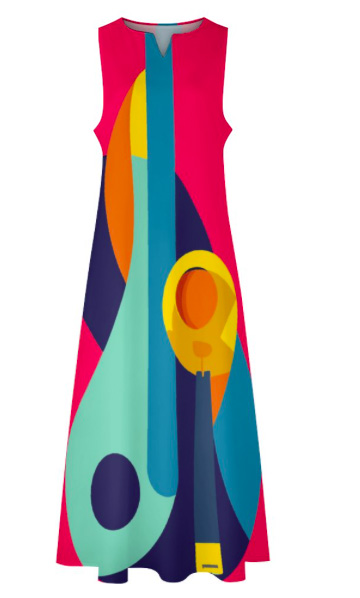 Puccelli Abstract designer dress